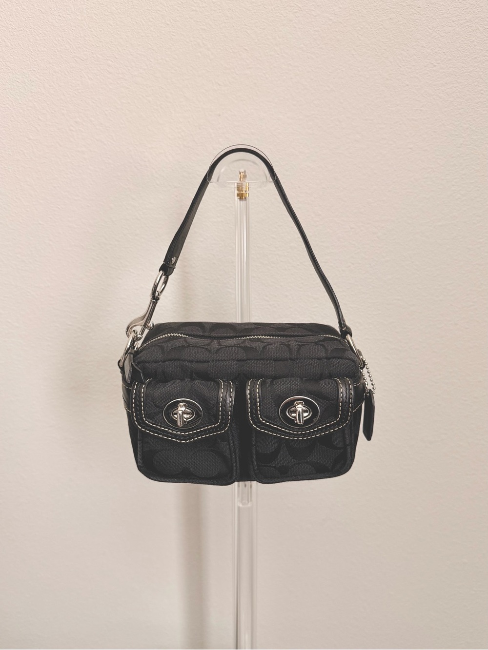 Coach Legacy Turn lock Mini Purse Bag